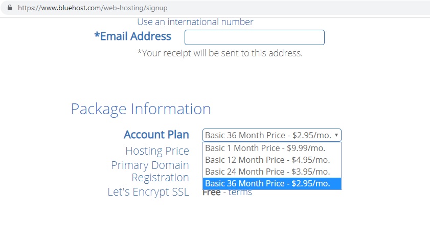 Signing Up To Bluehost You Do It Online Images, Photos, Reviews