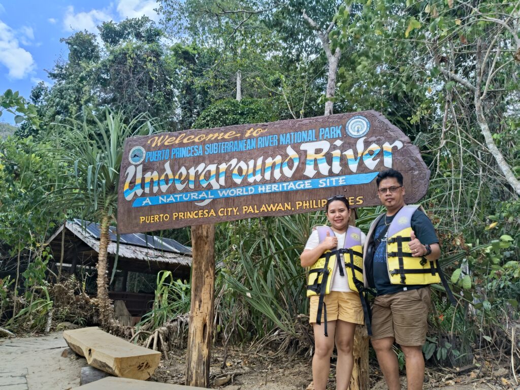 Underground river entrance